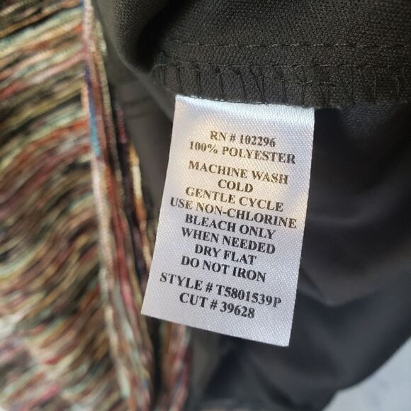 CONNECTED Colorful Knit Sleeveless Bodycon Dress - Picture 6 of 8